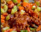 A picture of step 4 of Hearty Cabbage Red Lentil Soup.