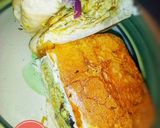 A picture of step 7 of Meshayi!!!! (Bread and egg with suya touchés).