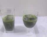 A picture of step 1 of Mint lemonade mojito.