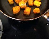A picture of step 3 of Pan fried Tangy Tofu.