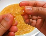 A picture of step 6 of Peanut jaggery chikki.
