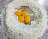 Foto del paso 1 de la receta: Raviolones de mozzarella, jamón, ricota y nueces