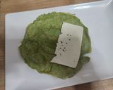 Foto del paso 3 de la receta: Crepes de espinacas con salmón y queso