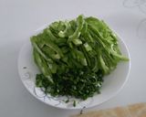 Hình bước làm 1 của món Canh khổ qua chả cá thác lác