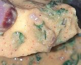 A picture of step 2 of Egg pakoda.