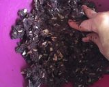 Foto langkah ke 2 dari resep Choco Almond Cookies Keto.