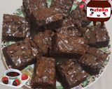 Foto langkah ke 6 dari resep Shiny Crust Brownies.
