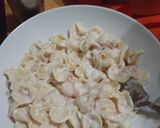 Foto del paso 3 de la receta: Fideos con salsa blanca🥰