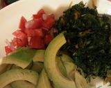 A picture of step 5 of Fried sukuma.