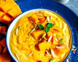 A picture of step 3 of Mango Shrikhand/ Aamrakhand.