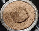 A picture of step 5 of Red poha ladu.