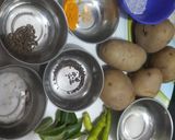 बटाटा भाजी (सात्विक भाजी) (Batata Bhaji Recipe In Marathi) रेसिपी स्टेप 1 फोटो 
