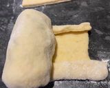 Pas rețetă Pachețele din cocă de cartofi, umplute cu brânză dulce de vacă, stafide și mere cu scorțișoară😋 3 fotografie