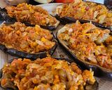 Foto del paso 4 de la receta Berenjenas rellenas de atún