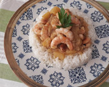 Foto del paso 4 de la receta: Langostinos al curry