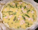 Prawn and asparagus quiche recipe step 3 photo