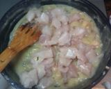 Foto del paso 3 de la receta Conchas de merluza y gambas