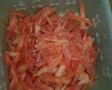 A picture of step 1 of Creamy pasta ceasor salad.