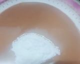 A picture of step 2 of Besan laddu.