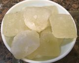 A picture of step 1 of Instant Coconut Laddoo without condensed milk.