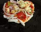இதய வடிவு பிஸ்ஸா(heart shape pizza recipe in tamil) ரெசிபி ஸ்டேப் 4 புகைப்படம்