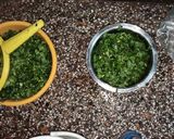 A picture of step 6 of Sarson Da Saag.