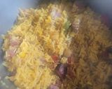 Foto del paso 5 de la receta: Arroz con maíz y lomo de cerdo ahumado