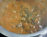 A picture of step 3 of Turnip with spinach.