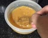 A picture of step 5 of Cabbage Masala Omelette.