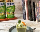 Foto langkah ke 9 dari resep Matcha Silky Pudding.