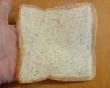 A picture of step 1 of ::Mini Hawaiian Pizza (Whole Wheat Bread)::.