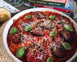 Szicíliai spagettival töltött Padlizsán Doppia recept fázis 8 fotója