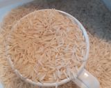 A picture of step 1 of Mong daal Khichri.