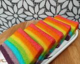 Foto langkah ke 3 dari resep Bolu Kukus Rainbow.