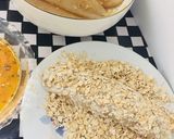 Foto del paso 1 de la receta: Tilapia Rostizada con Avena al Horno y Arroz Frijol Ensalada!