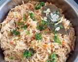 A picture of step 5 of Egg Biryani.