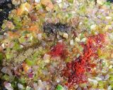 Foto del paso 15 de la receta Arroz bomba caldoso de pulpitos y tiras de piquillo