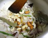 A picture of step 3 of Bagara Rice.