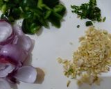A picture of step 3 of Veg Manchurian gravy.