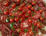 Une image de l'étape 3 de 🌱Tarte Tomate Thym Basilic Moutarde Mozza.
