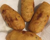 Foto del paso 8 de la receta: Bolinho de mandioca recheada (Bollitos de mandioca rellena)