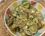 Foto del paso 3 de la receta: Ensalada de pepino en tarro viral Tik Tok