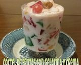 Foto del paso 3 de la receta: Coctel de frutas con gelatina🌹