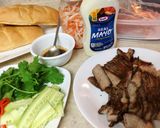 Hình bước làm 4 của món Bánh mì thịt