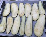 Rakott padlizsán vegán recept fázis 1 fotója