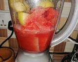 A picture of step 3 of Watermelon juice 🍹🍉.