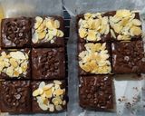 Foto langkah ke 6 dari resep Chewy Fudgy Brownies Full Butter.