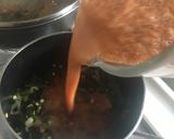 A picture of step 5 of Huevos Rancheros w/tortilla.