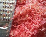A picture of step 1 of Gajar ka halwa.