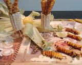 A picture of step 4 of Boiled seekh corn maize.